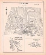 Jackson, Jackson Town, Freedom, New Hampshire State Atlas 1892 Uncolored